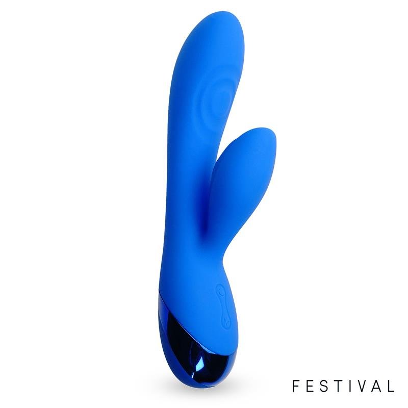 FESTIVAL MARNA Vibrador Femenino Clítoris USB AZUL