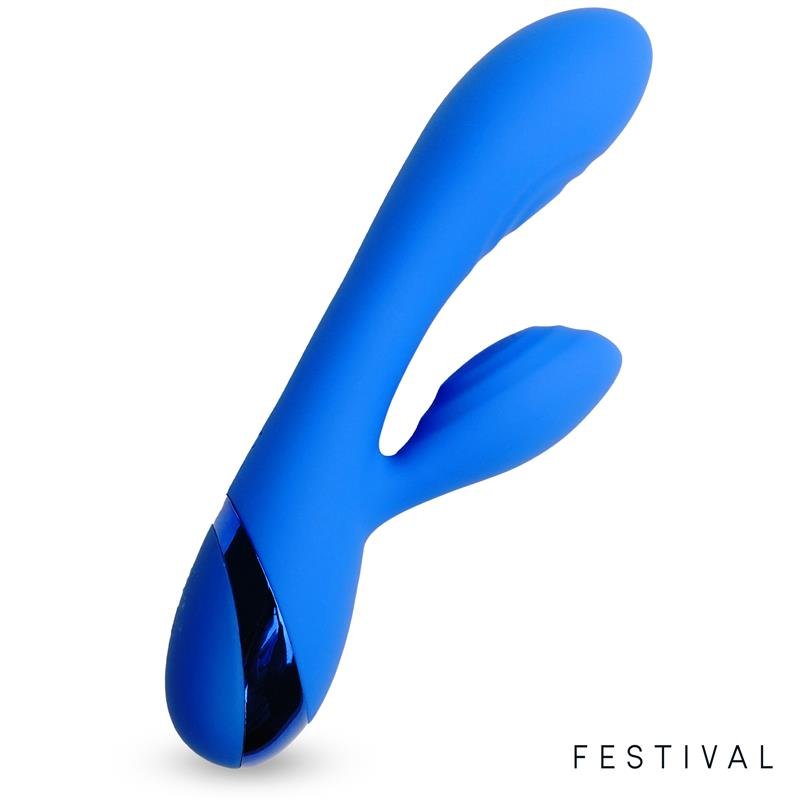 FESTIVAL MARNA Vibrador Femenino Clítoris USB AZUL