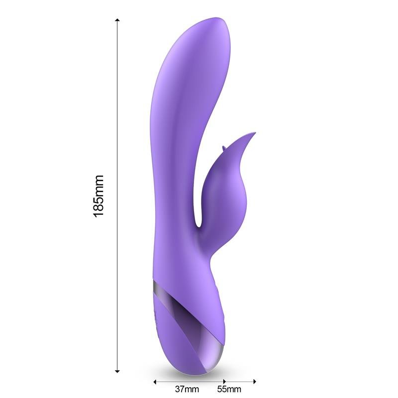 FESTIVAL Vibrador Femenino Punto G ENGAR USB PÚRPURA