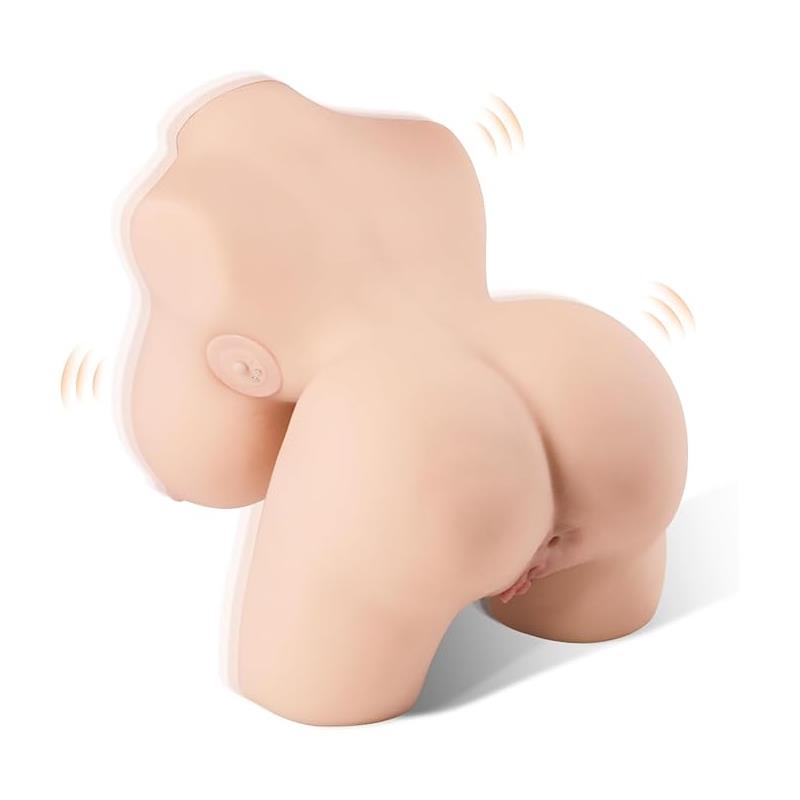 XISE Frieda | Torso Masturbador Realista con Vibración