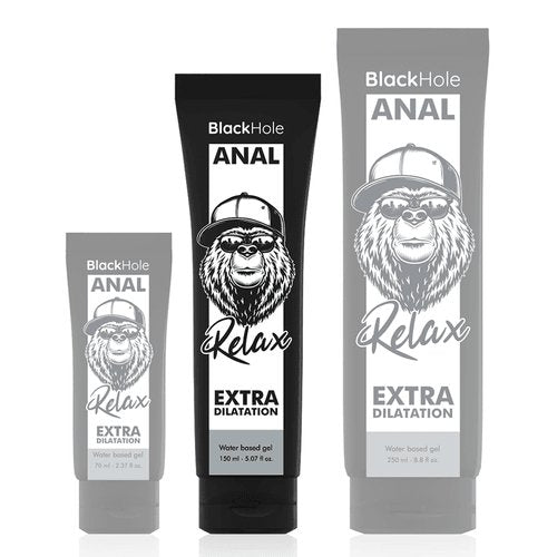 Gel Base Agua Dilatación Anal BLACK HOLE