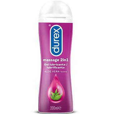 Gel Masaje y Lubricante Aloe Vera PLAY MASSAGE DUREX