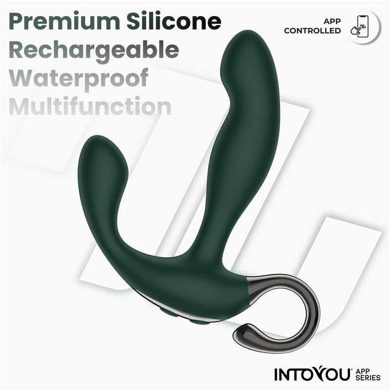 Masajeador Prostático con App y Finger Wiggling de INTOYOU Greeny