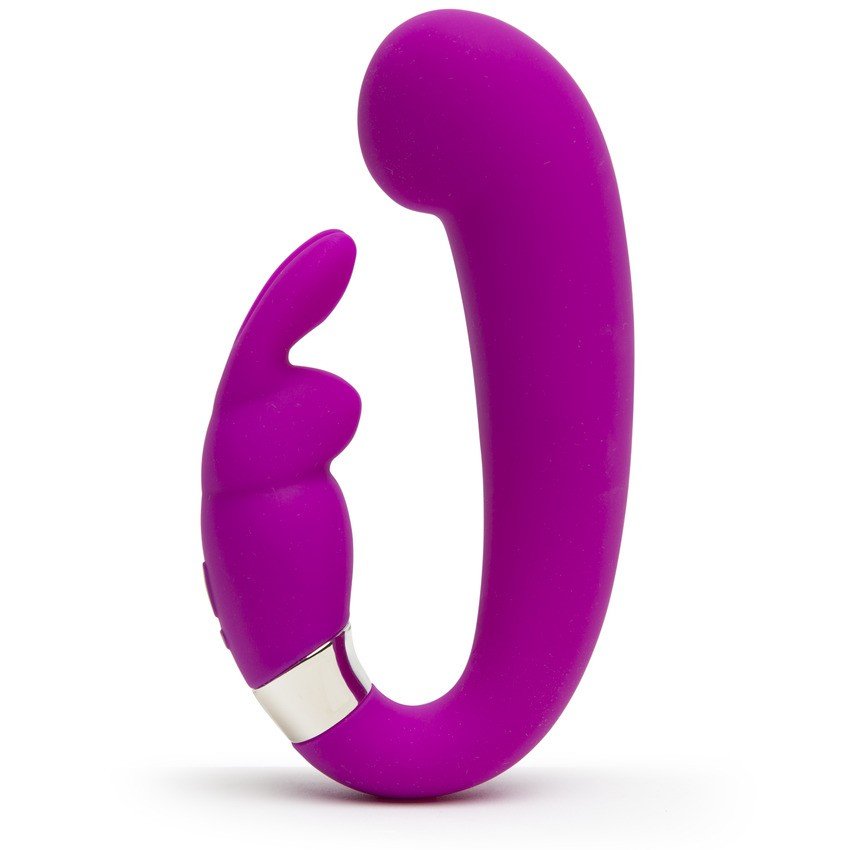 HAPPY RABBIT G - SPOT Vibrador Conejito Clitoris y Punto G CURVE MINI VIBE