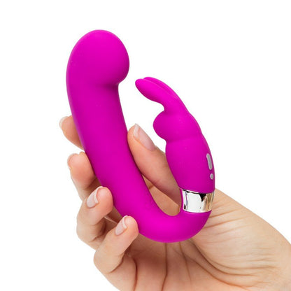 HAPPY RABBIT G - SPOT Vibrador Conejito Clitoris y Punto G CURVE MINI VIBE