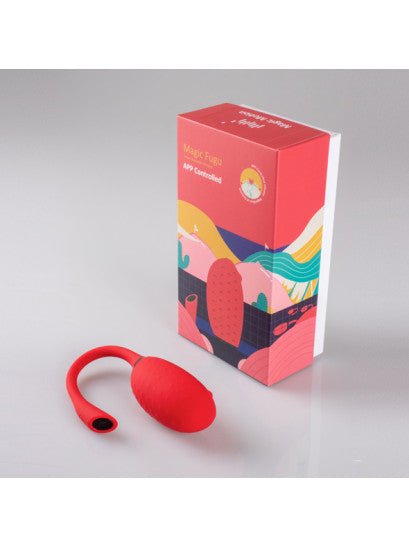 Huevo Vibrador con APP MAGIC MOTION FUGU RED