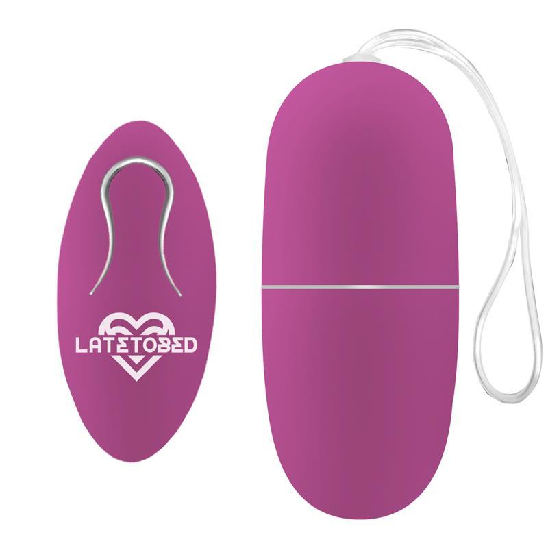 Huevo Vibrador Con Control Remoto LATETOBED ECOPURPLE