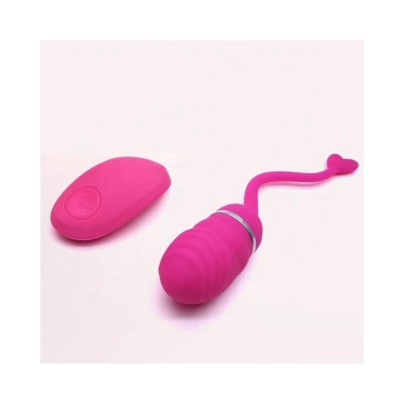 Huevo Vibrador Control Remoto ODISE USB SILICONA ROSA INTOYOU