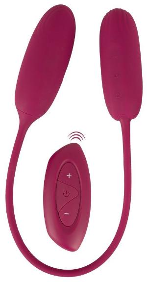 Huevo Vibrador Dúo Recargable SHAKING & VIBRATING