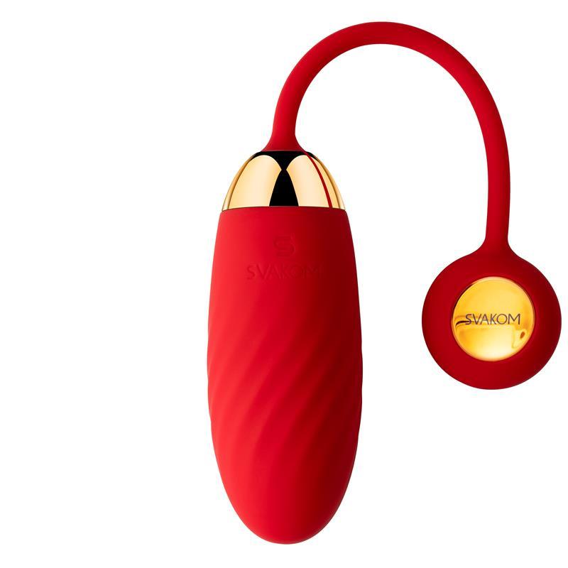 Huevo Vibrador Femenino CONNEXION SERIES ELLA NEO CON APP ROJO SVAKOM