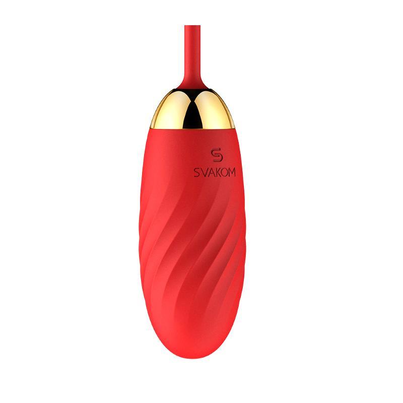 Huevo Vibrador Femenino CONNEXION SERIES ELLA NEO CON APP ROJO SVAKOM