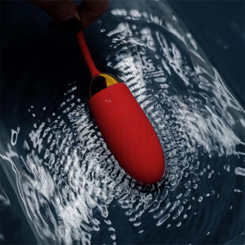 Huevo Vibrador Femenino CONNEXION SERIES ELLA NEO CON APP ROJO SVAKOM