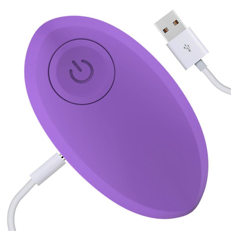 Huevo Vibrador Femenino Control Remoto Silicona Púrpura ODISE USB INTOYOU