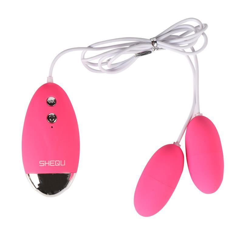 Huevo Vibrador Femenino Doble SILICONA YUESI SHEQU