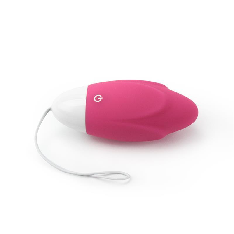 Huevo vibrador iJoy con control remoto USB rosa LoveToy