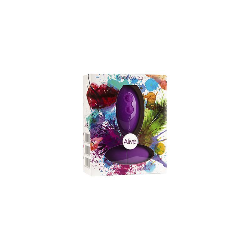 Huevo Vibrador MAGIC EGG 3.0 PURPURA ADRIEN LASTIC