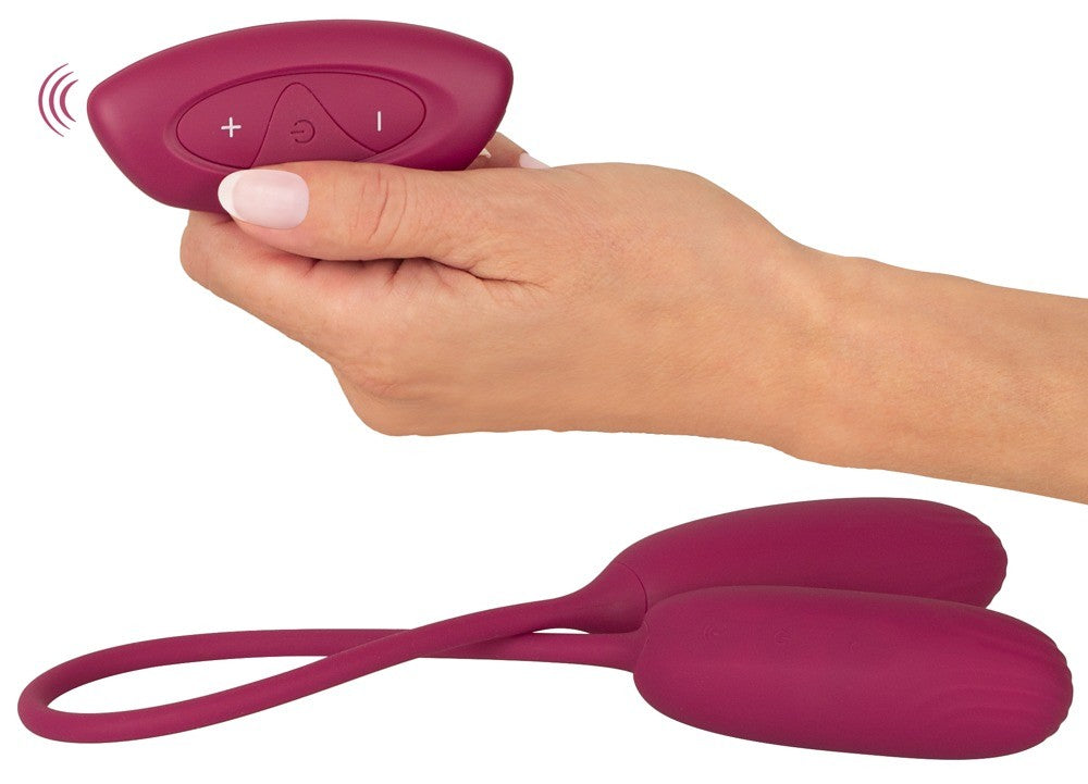 Huevo Vibrador Dúo Recargable SHAKING & VIBRATING