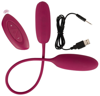 Huevo Vibrador Dúo Recargable SHAKING & VIBRATING