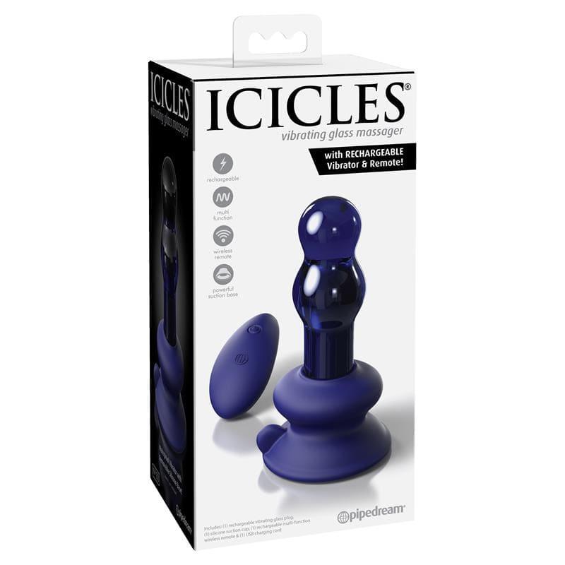 ICICLES Vibrio 83 Plug Anal de Cristal - Quarto Secret