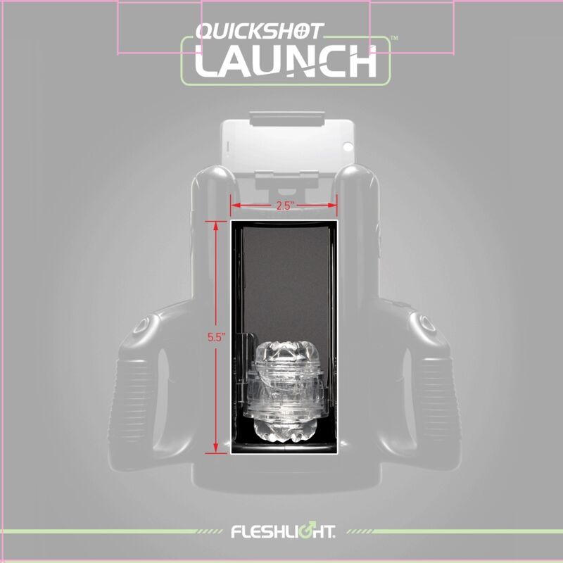 FLESHLIGHT - Masturbador Automático QUICKSHOT LAUNCH