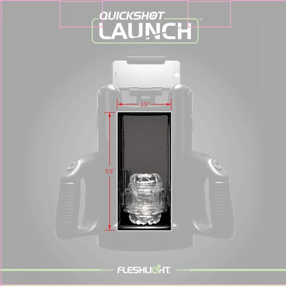 FLESHLIGHT - Masturbador Automático QUICKSHOT LAUNCH