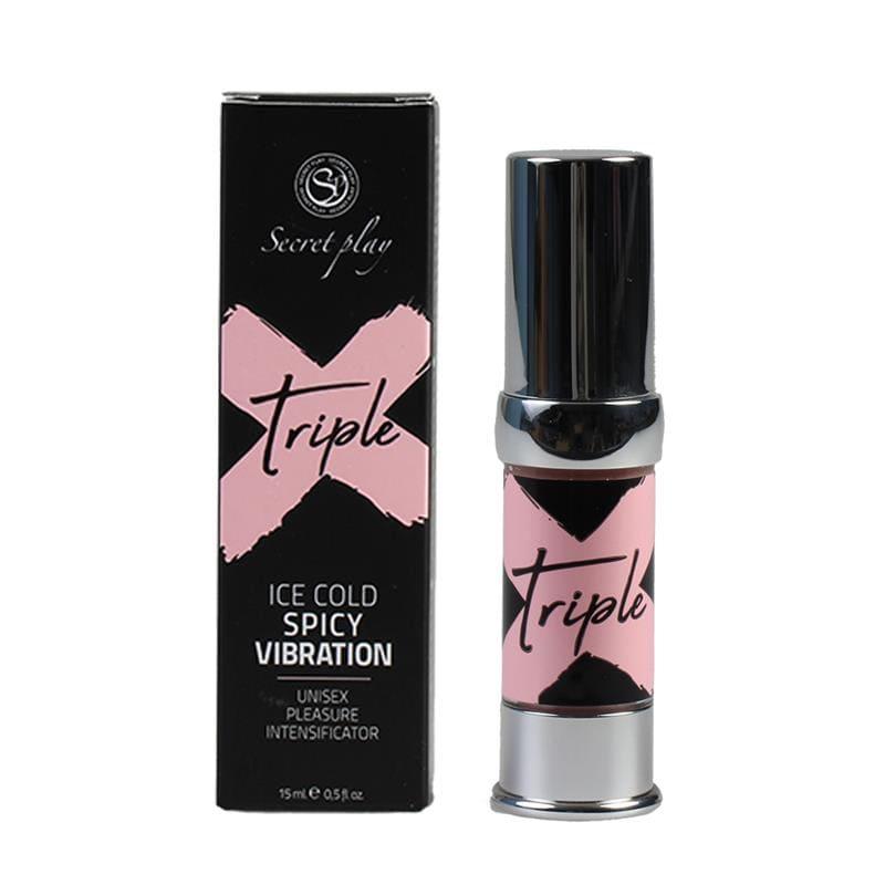 Intensificador Del Orgasmo Unisex TRIPLE X UNISEX SECRET PLAY