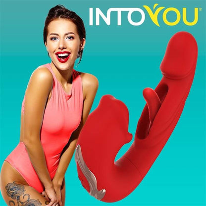 INTOYOU APP SERIES Mouty Vibrador con Función de Mordisqueo y Flipping con App