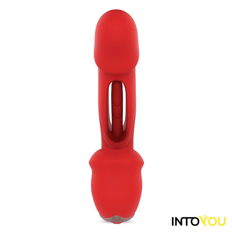 INTOYOU APP SERIES Mouty Vibrador con Función de Mordisqueo y Flipping con App