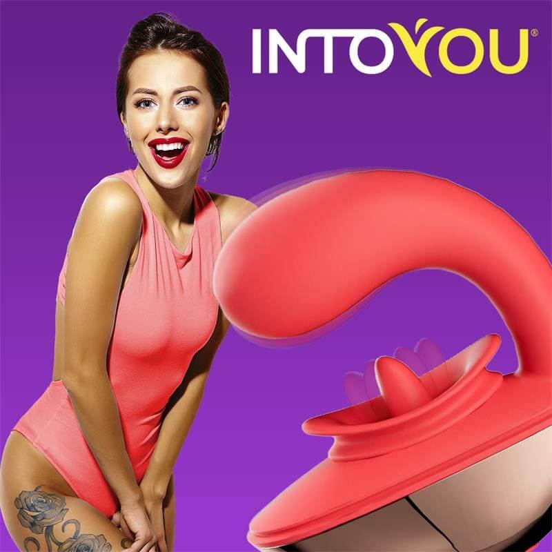 INTOYOU APP SERIES Rondy Estimulador Clítoris con Vibración y Lengua con App