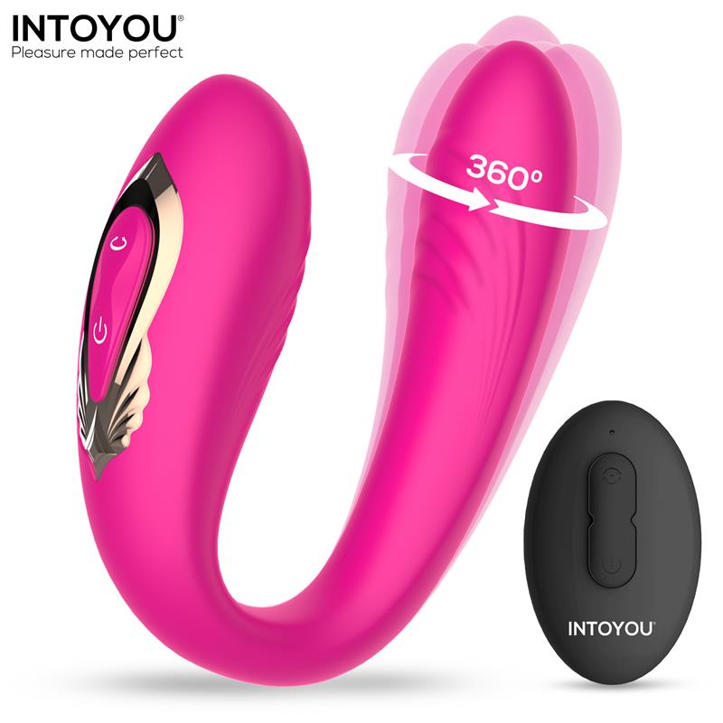 INTOYOU LANTY Vibrador Para Parejas Con Oscilación 360º Y Control Remoto