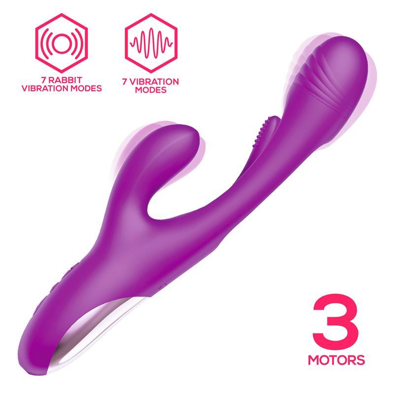 INTOYOU PRIYA Vibrador Con lengua y Movimiento FLIPPING