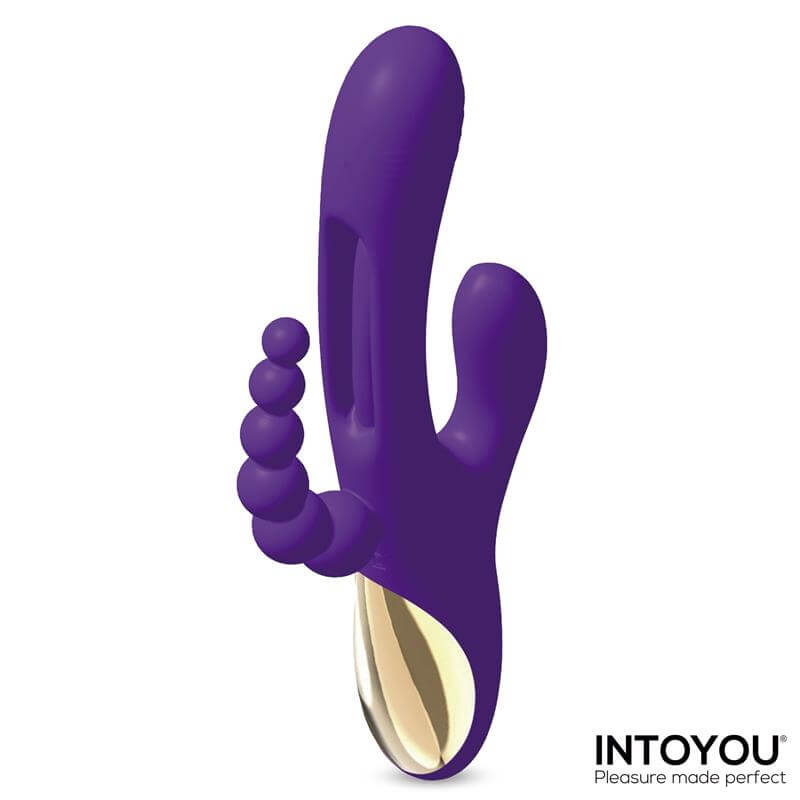 INTOYOU TRIYA Vibrador Con Lengua Flipping y Cadena Anal