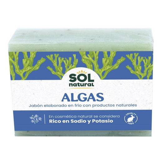 Jabon Algas Anticelulitico 100g Solnatural