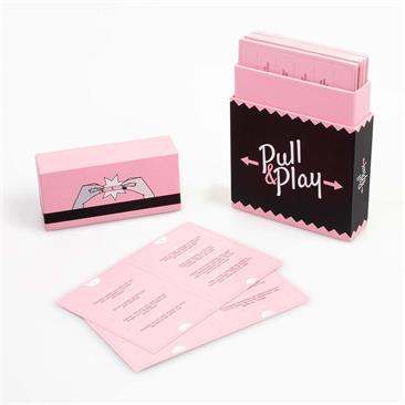 Juego Erótico De Cartas PULL & PLAY - SAL DE LA RUTINA - 