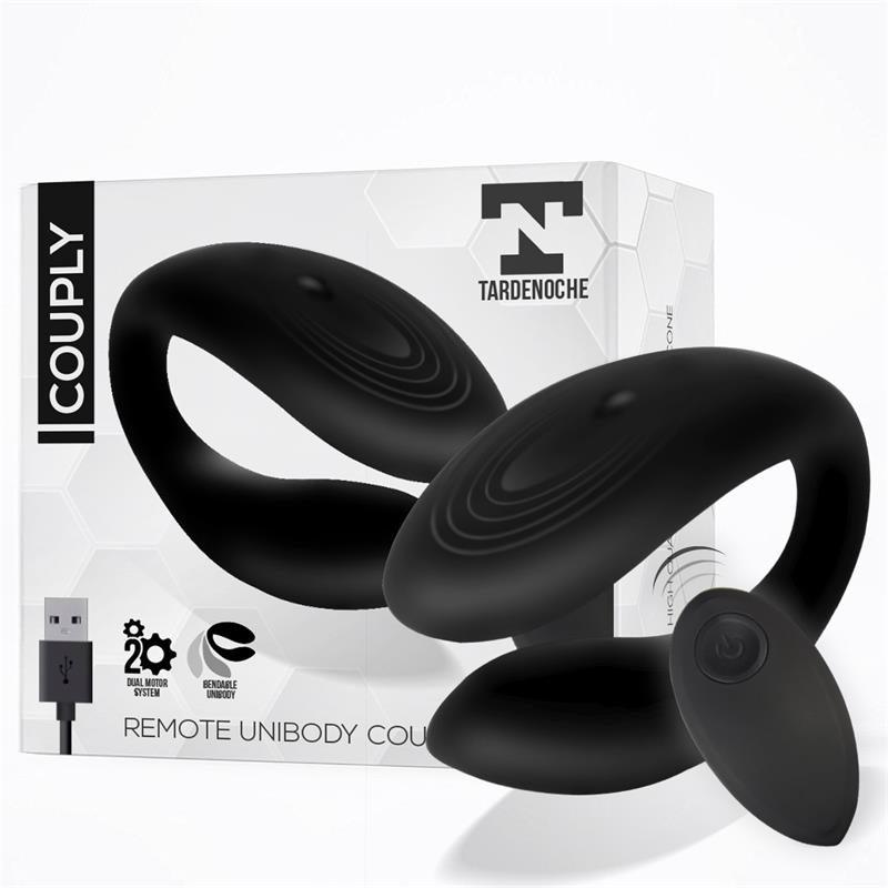 Juguete Erótico Para Parejas Control Remoto USB UNIBODY TARDENOCHE COUPLY