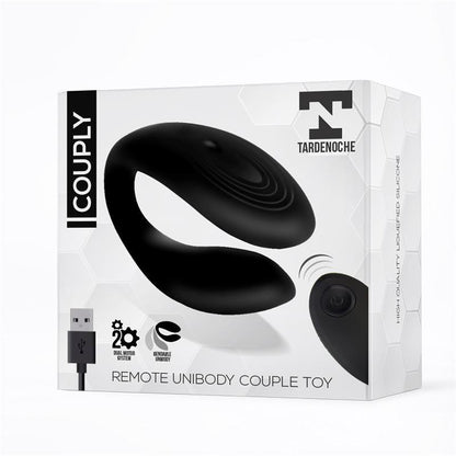 Juguete Erótico Para Parejas Control Remoto USB UNIBODY TARDENOCHE COUPLY