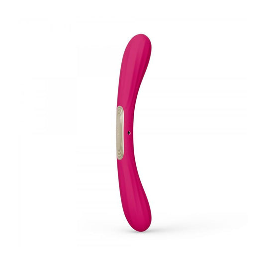 LELO BOOMERANG™ Cerise vibrador para parejas con doble motor y control mediante App