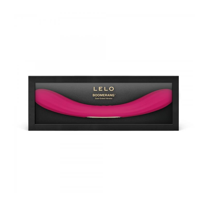 LELO BOOMERANG™ Cerise vibrador para parejas con doble motor y control mediante App