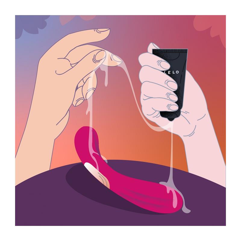 LELO BOOMERANG™ Cerise vibrador para parejas con doble motor y control mediante App