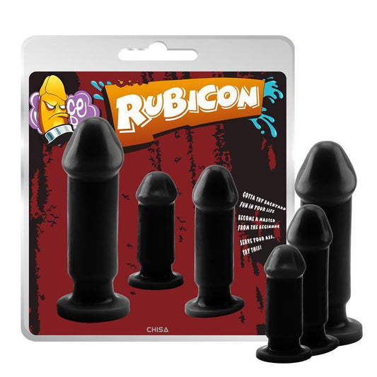 KIT 3 PLUG ANAL EVIL DARK CHISA