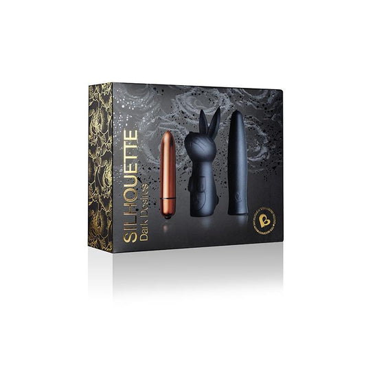 Kit Bala Vibradora y Funda SILHOUETTE DARK DESIRES ROCKSOFF