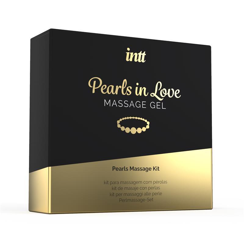 Kit De Masaje Erótico PEARLS IN LOVE INTT