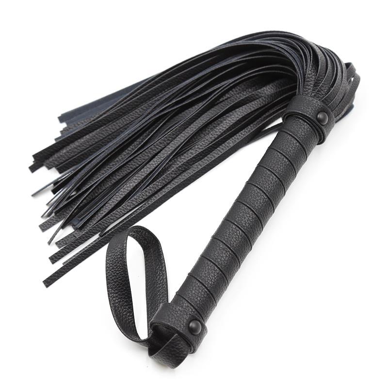 LATETOBED BDSM LINE FLOGGER CLÁSICO NEGRO