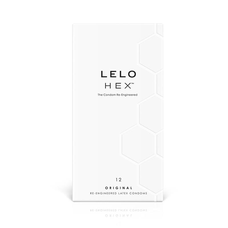 LELO HEX ORIGINAL Preservativos 12 PACK - Quarto Secret