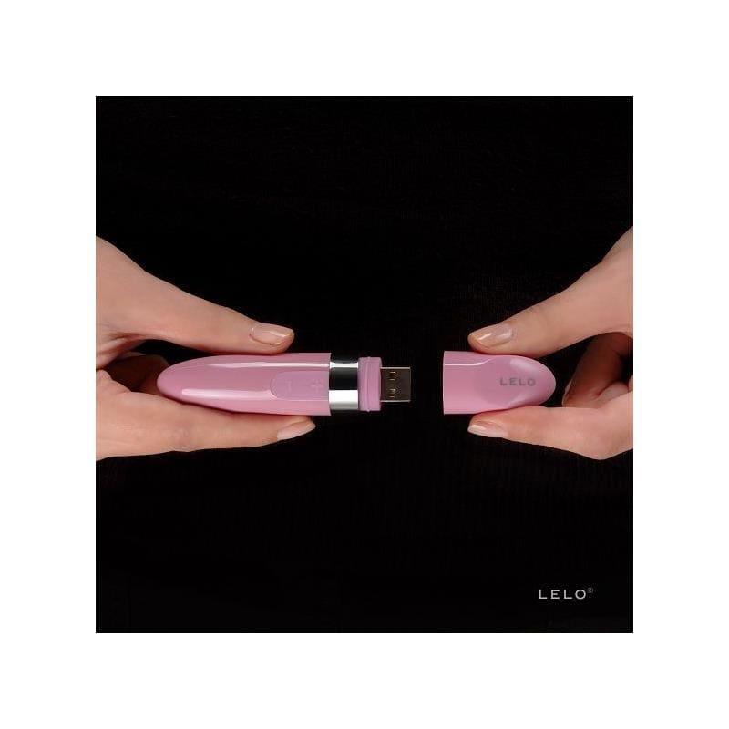 LELO MIA 2 Estimulador Clítoris Pintalabios Rosa Pétalo