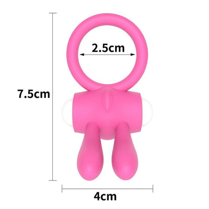 LOVETOY Anillo Vibrador POWER CLIT ROSA