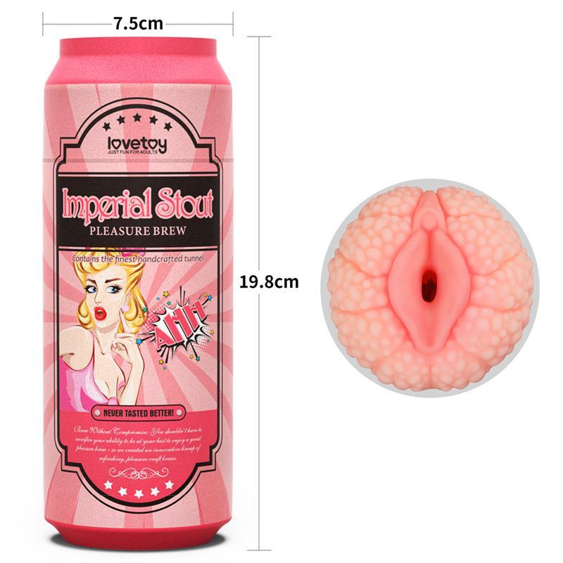 Lata de Cerveza masturbador para hombre Lovetoy