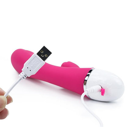 LOVETOY Vibrador Femenino DREAMER II USB ROSE RED