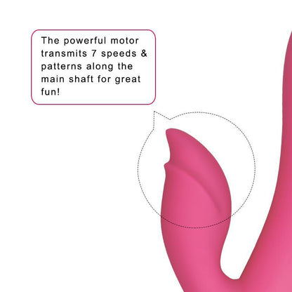 LOVETOY Vibrador Femenino DREAMER II USB ROSE RED