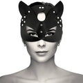 Máscara Cuero Vegano Orejas Gato COQUETTE CHIC DESIRE